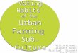 Voting habit of the urban farming community 2