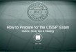 How to Prepare for the CISSP Exam