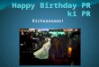 Happy birthday richa