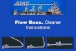 AMS® FLOW BOSS™ Instructions