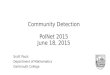 Community detection