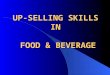 Up selling skills fnb
