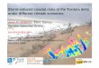 IAHR 2015 - Storm-induced coastal risks at the Tordera delta under different climate scenarios, Jimenez, 30062015