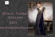 Black formal dresses for women in 2015