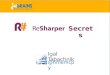 ReSharper Secrets