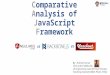 Comparative analysis of JavaScript framework