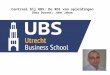 UBS  & de ROI van opleidingen!