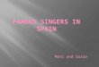 Spanish solo singers