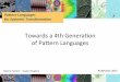 Towards a Fourth Generation Pattern Language