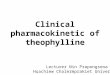 Clinical Pharmacokinetic of thenophylline