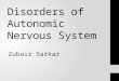 Disorders of autonomic nervous system