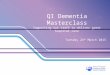 Quality Improvement Dementia Masterclass