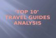 Top 10 Travel Guide Analysis