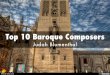 Top 10 Baroque Composers