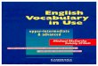 [Cambridge] english vocabulary in use   upper-intermediate & advanced