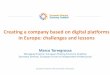 Creating a company based on digital platforms in Europe