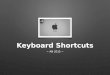 MAC Keyboard Shortcuts