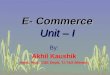 E  commerce unit 1