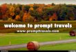 Welcome to prompt travels