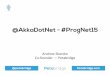 Akka.NET Fundamentals — #ProgNet15