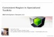 Consistent Regions in Specialized Toolkits for IBM InfoSphere Streams V4.0