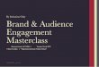 Brand & Audience Engagement Masterclass 2015 (Official Brochure)