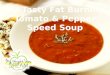 Fat Burning Tomato & Pepper Speed Soup