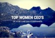 Top Women CEO's of Fortune 500 Companies