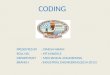 Coding in material management