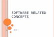 Software concepts
