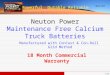 Neuton Power Truck Batteries