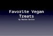 Marlee Butlin's Favorite Vegan Treats