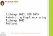 Exchange 2013 Compliance