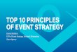 Top 10 Principals of Event Strategy