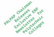 PALPAP Chairman - Releases  Exclusive ERP NewsLetter  for Polytechnic Colleges