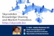 Skycodebiz Knowledge Sharing and Market Promotion