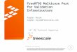 FreeRTOS Multicore Port for Validation Infrastructure