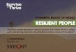 Survive to Thrive - Powerful Traits of Highly Resilient People