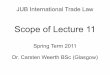 Jacobs University Bremen International Trade Law - Lecture 11: Narcodics, Endangered Species and Tuna