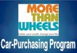More Than Wheels Car-Purchasing Program