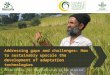 Biodiversity and adaptation to climate change