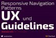 Responsive Navigation Patterns, UX und Guidelines (Webinale 2015)