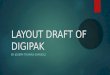 Layout draft of digipak