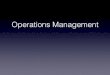 Operations Management of Professional Services Firms