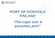 Port of kokkola Finland