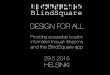 Providing accessible location information through iBeacons and the BlindSquare app