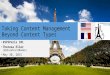 Taking Content Management Beyond Content Types - SPS Paris