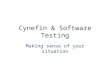 Cynefin & Software Testing (lite)