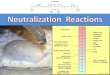 2 neutralization reactions