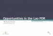 Austcham Lao opportunities in the Lao PDR